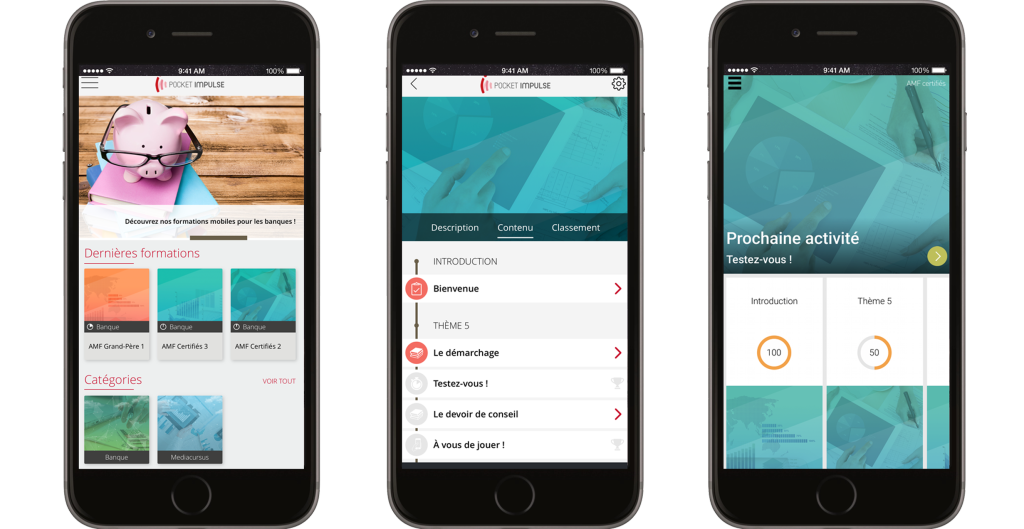 L'app Pocket Impulse pour certification AMF, primée au Salon Banque & Innovation