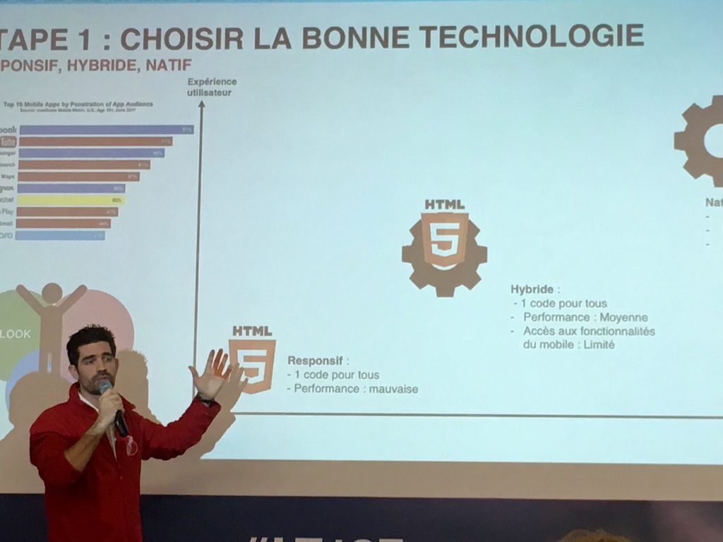 Sebastien Lasarte from Teach on Mars at Learning Technologies France 2018