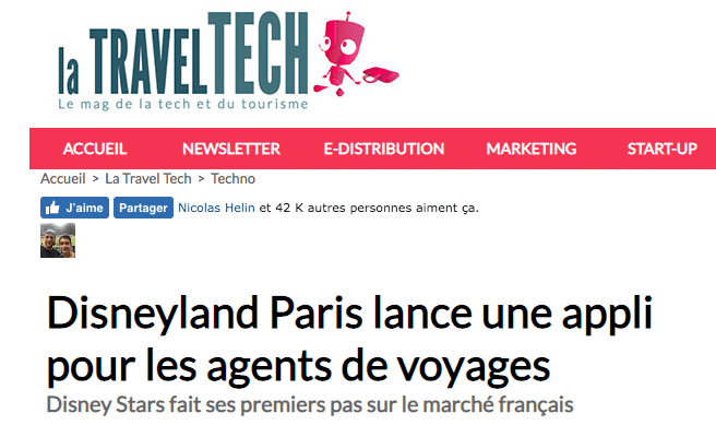 article disney stars par la travel tech