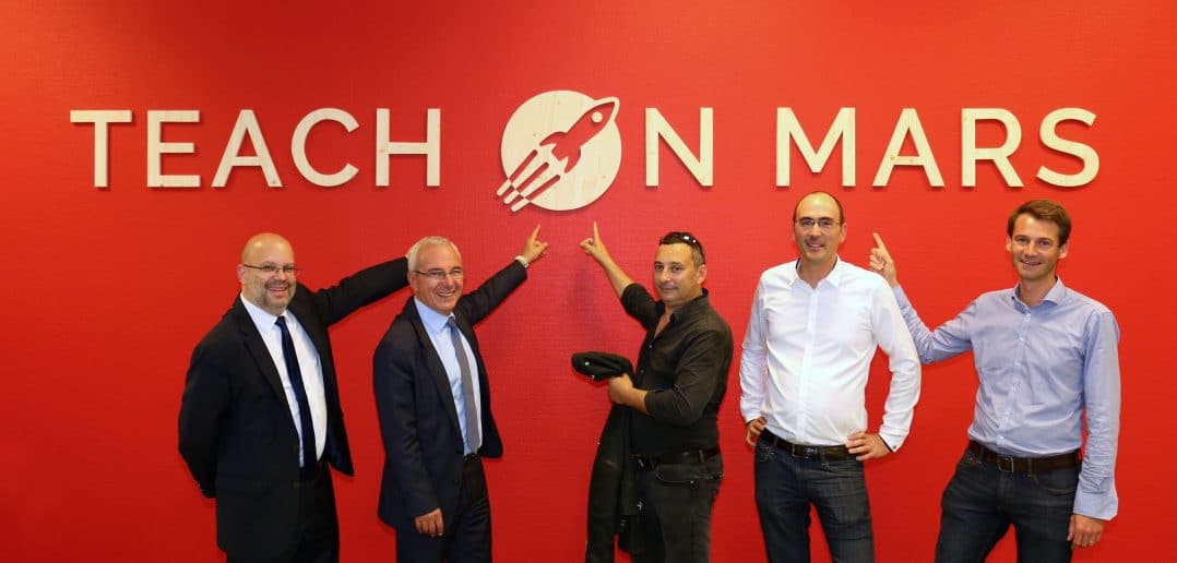 Teach on Mars launch of new headquarter at Business Pole Sophia Antipolis