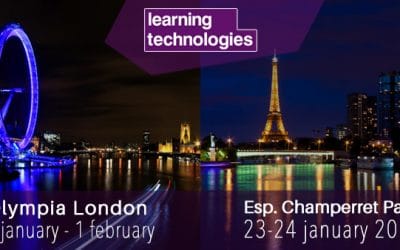 Keynote performances from Teach on Mars at Learning Technologies shows in Paris and London