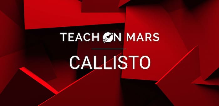 visuel callisto mise à jour teach on mars app