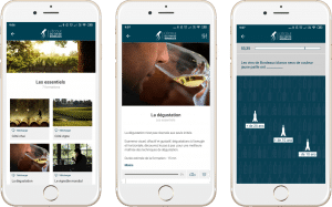 application mobile learning oeno bordeaux civb