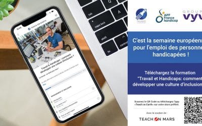 Teach on Earth s’engage pour l’emploi des personnes en situation de handicap