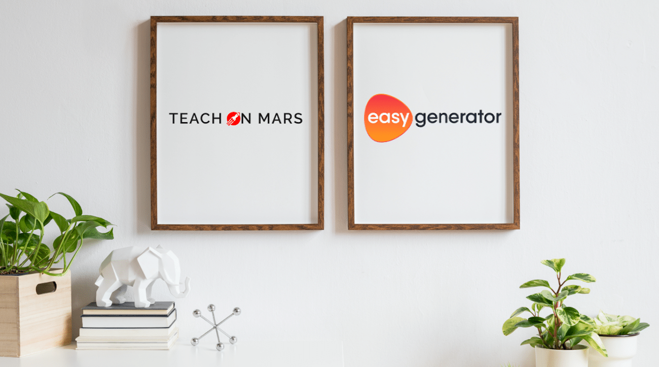 easygenerator teach on mars desk