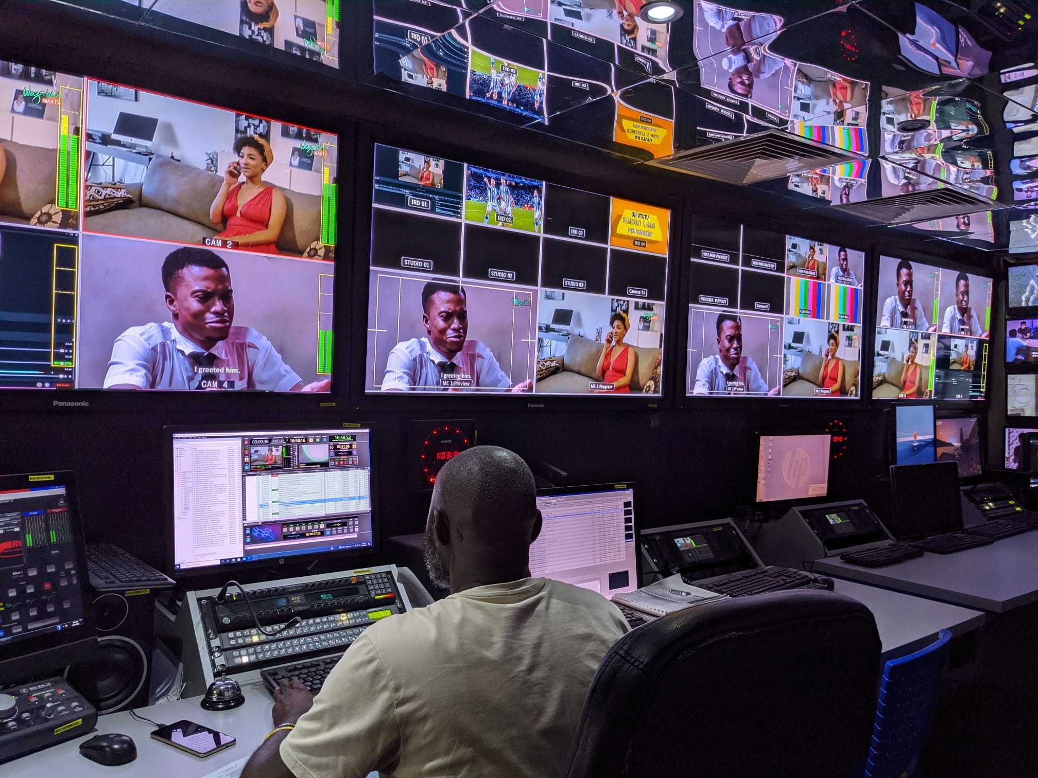 Studios TV de Wazobia au Nigeria, Lagos