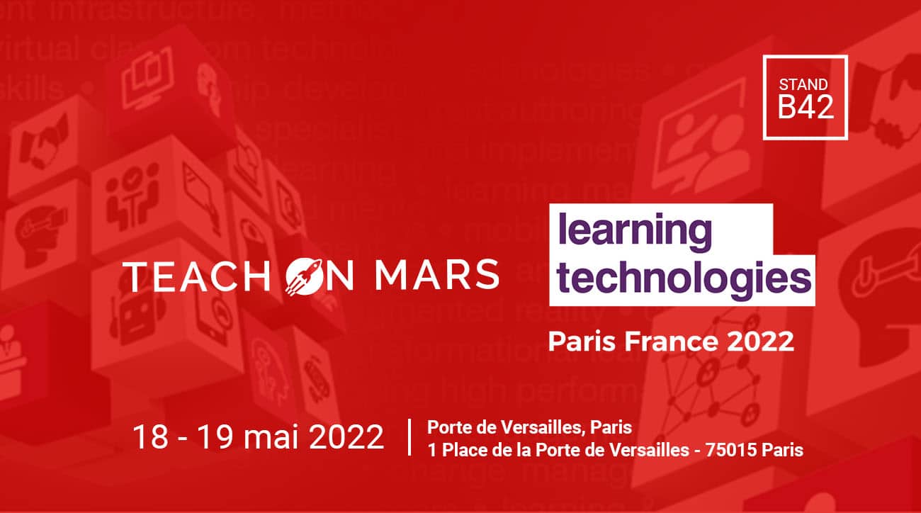 teach on mars au learning technologies 2022