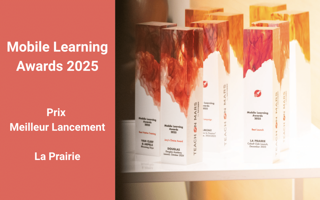 Mobile Learning Awards 2025: Coup de projecteur sur La Prairie