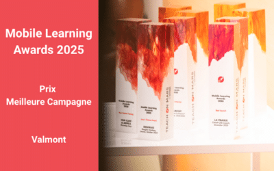 Mobile Learning Awards 2025: Coup de projecteur sur Valmont